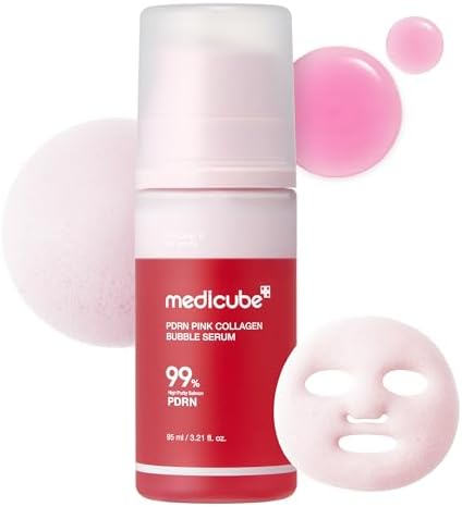 [MEDICUBE] PDRN Pink Collagen Bubble Serum - 95ml