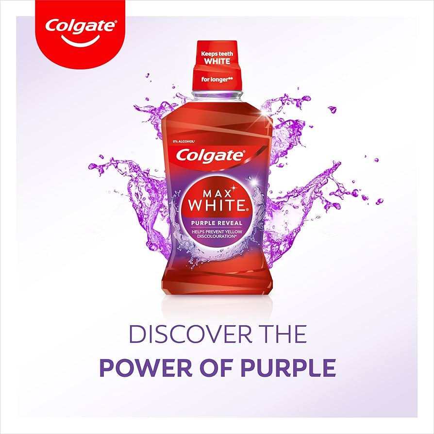 Colgate Mouthwash Max White