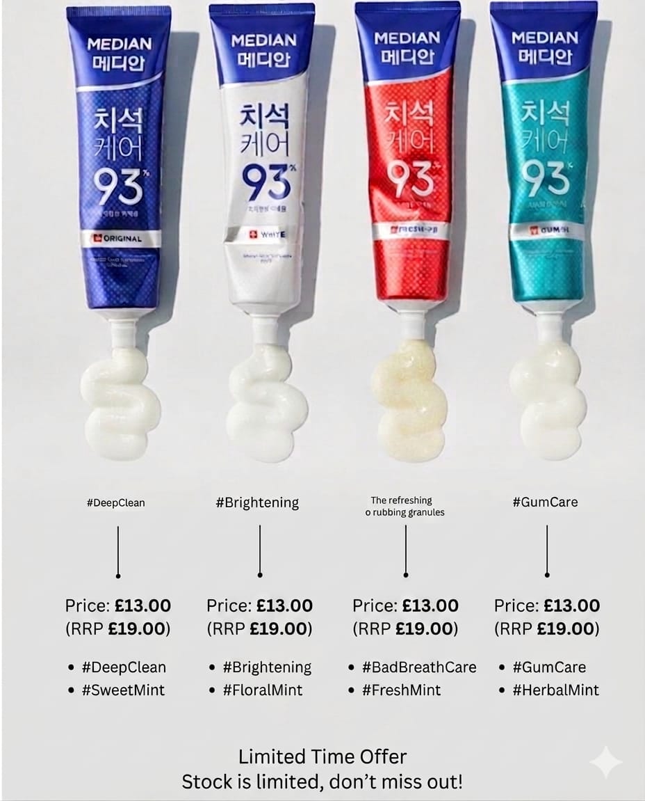 MEDIAN Toothpaste