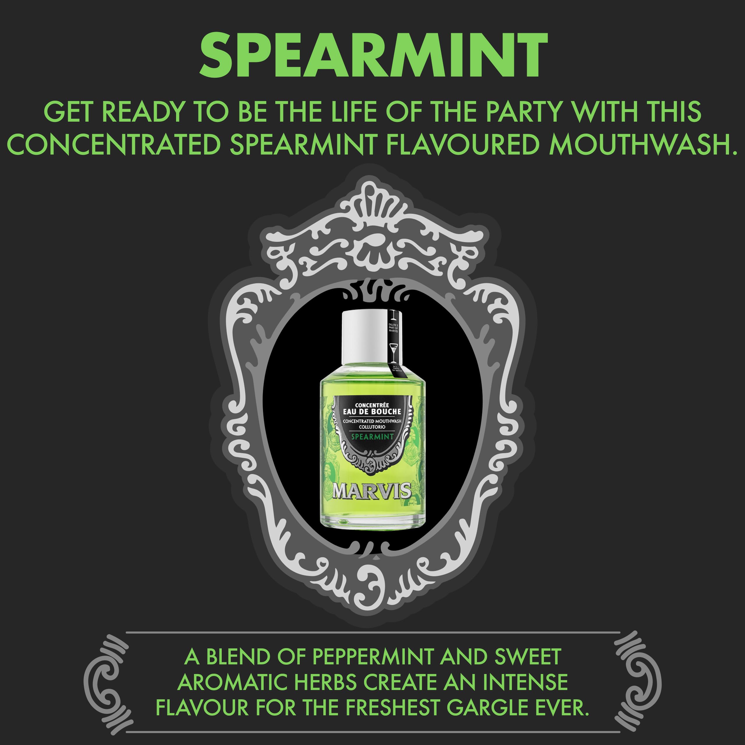 Marvis Concentrated Mouthwash - Spearmint