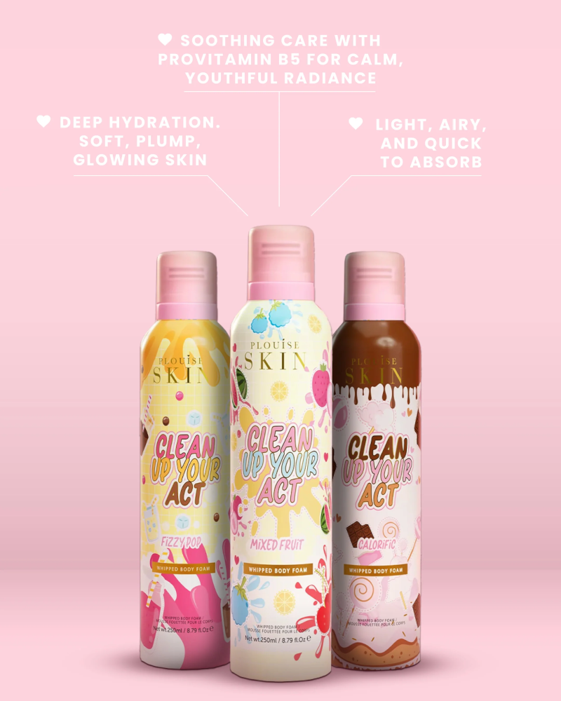 PLouise Clean Up Your Act Whipped Body Foam