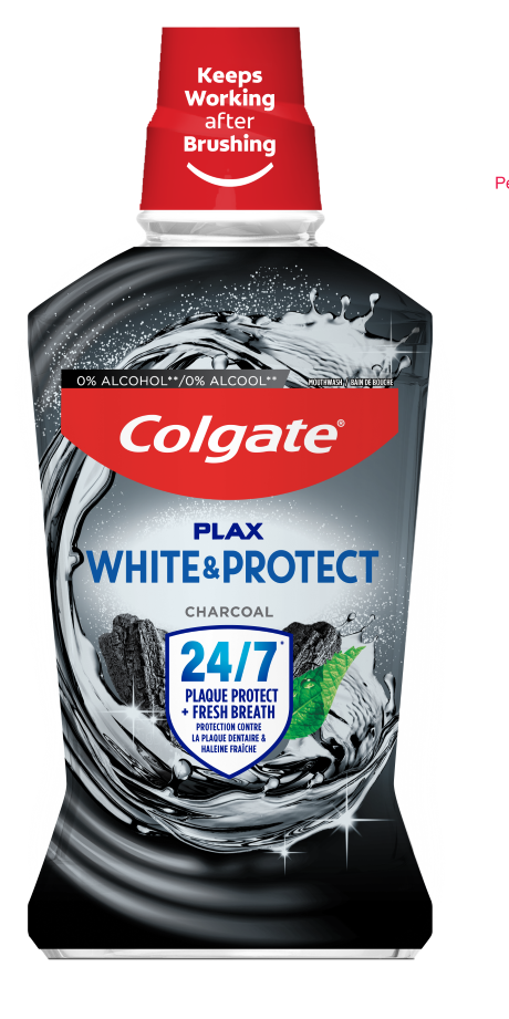Colgate Mouthwash Plax White&Protect