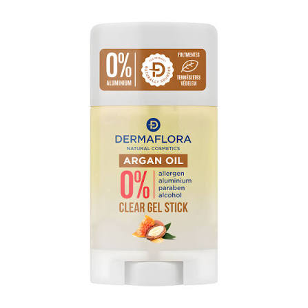 Dermaflora Argan Oil Deodorant Clear Gel Stick