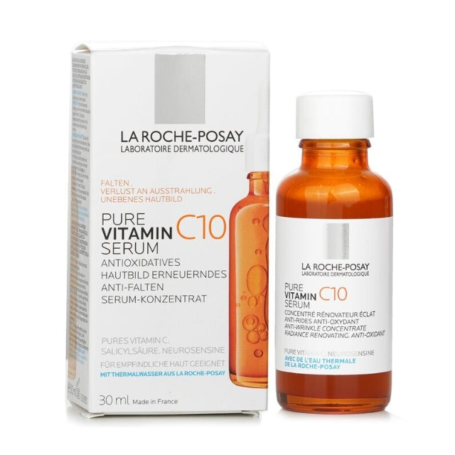 La Roche-Posay Pure Vitamin C10 Serum Anti-Wrinkle Concentrate Radiance Renovating Anti-Oxidant