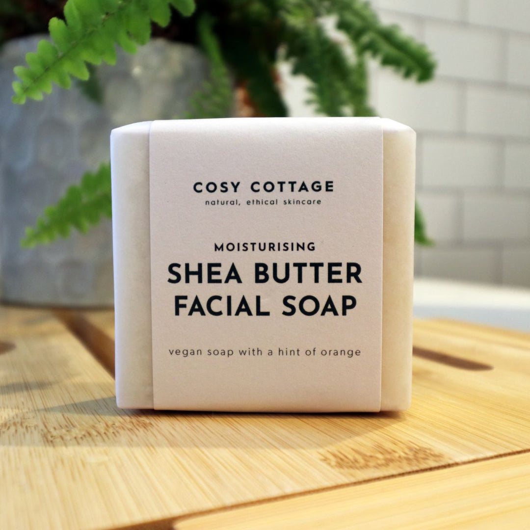Organic Moisturising Shea Butter Facial Soap
