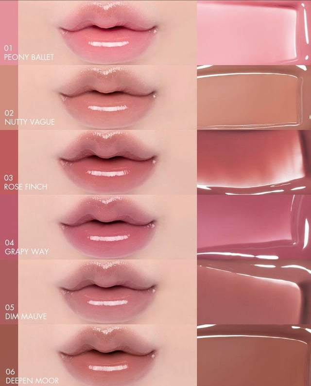 Rom&nd Glasting Colour Gloss -4gr