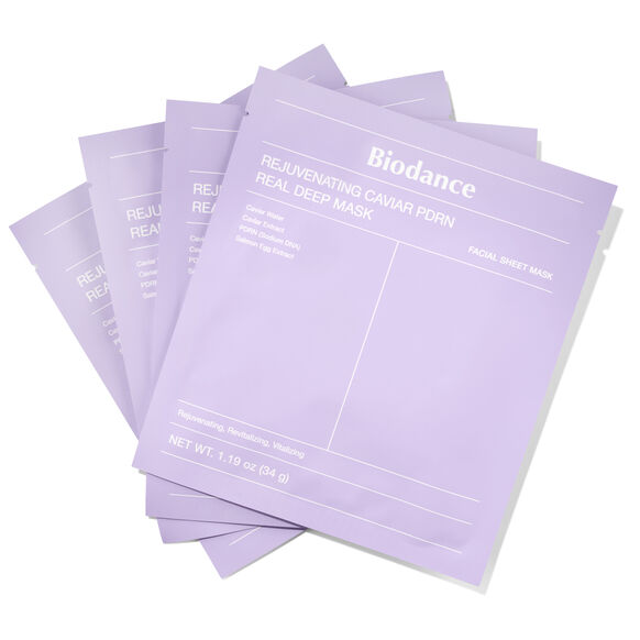 Biodance - Rejuvenating Caviar PDRN Real Deep Mask - 4pcs