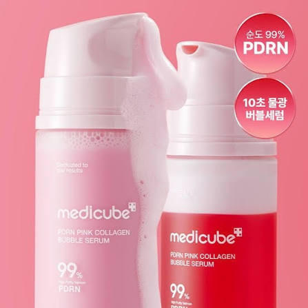 [MEDICUBE] PDRN Pink Collagen Bubble Serum - 95ml