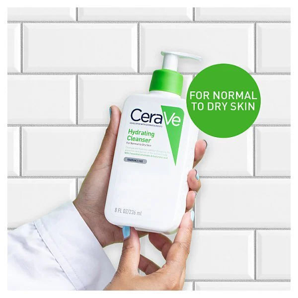 CeraVe Hydrating Cleanser for normal to dry skin -236ml