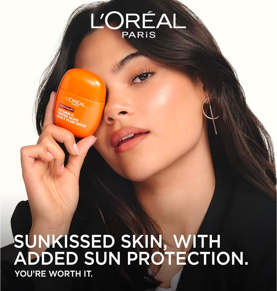 L'Oréal Paris Revitalift Clinical Vitamin C Tinted Glow Daily Fluid SPF30 40ml
