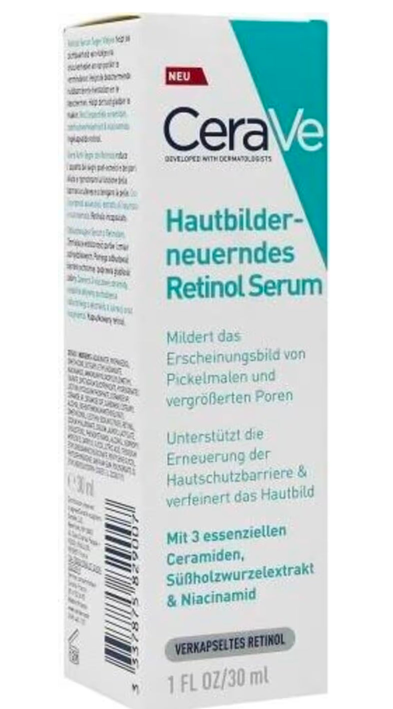 CeraVe Resurfacing RETINOL Serum For Face with niacinamide 30 ml