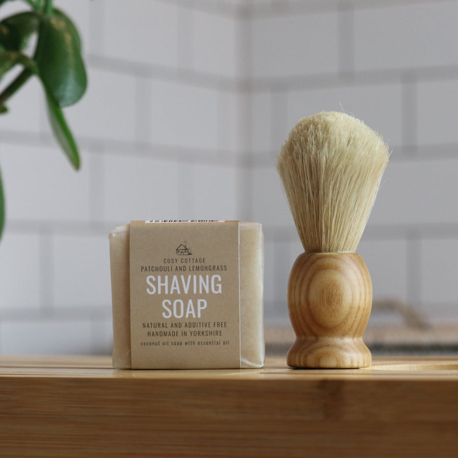 Organic Shaving Soap - Lemongrass & Patchouli - 55g