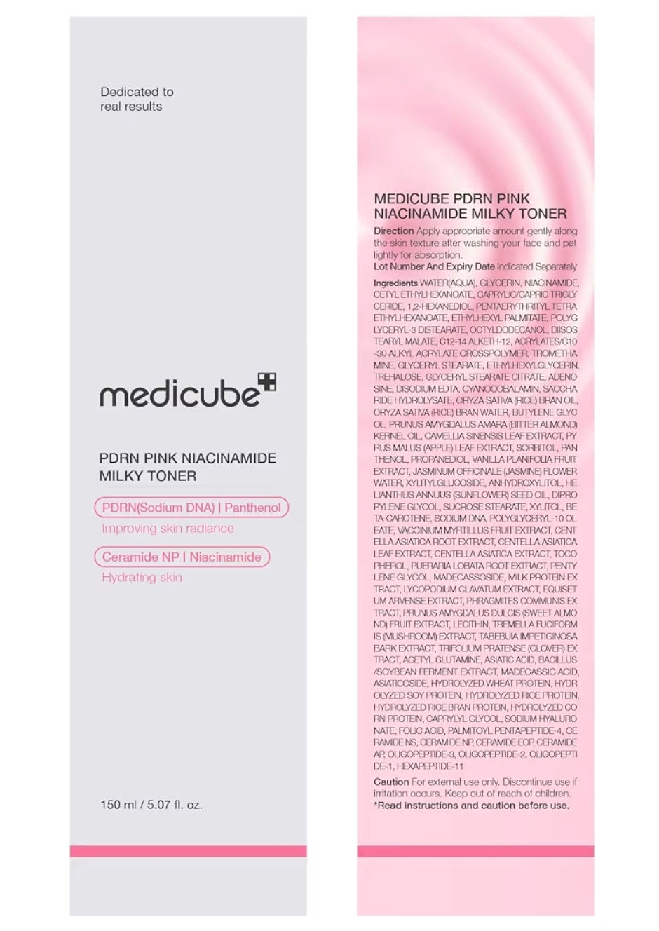 Medicube PDRN Toner Salmon DNA Milky Toner 150ml