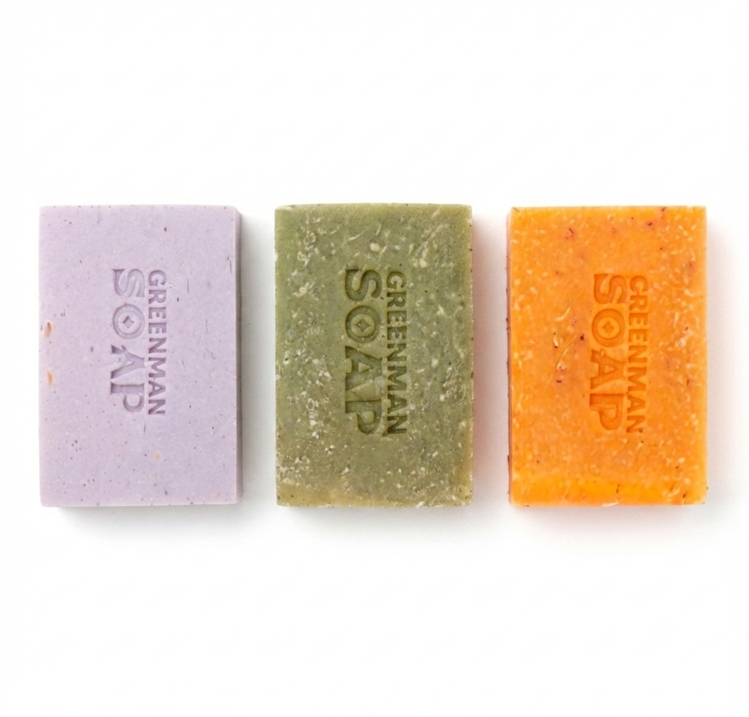 Greenman Handcrafted Soap Slices - Trio Bundle