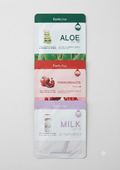 Farm Stay Visible Difference Mask Sheet Collection (Aloe, Pomegranate, Milk) 23ml ×3