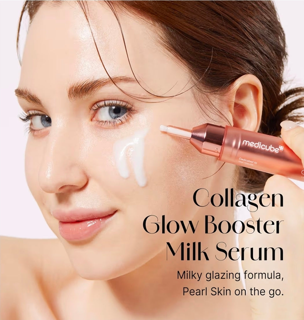 Medicube Collagen Glow Booster Milk Twist & Click Serum 15g