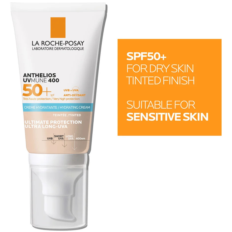 La Roche-Posay
La Roche-Posay Anthelios UVMune 400 Hydrating Suncream Tinted SPF50 50ml