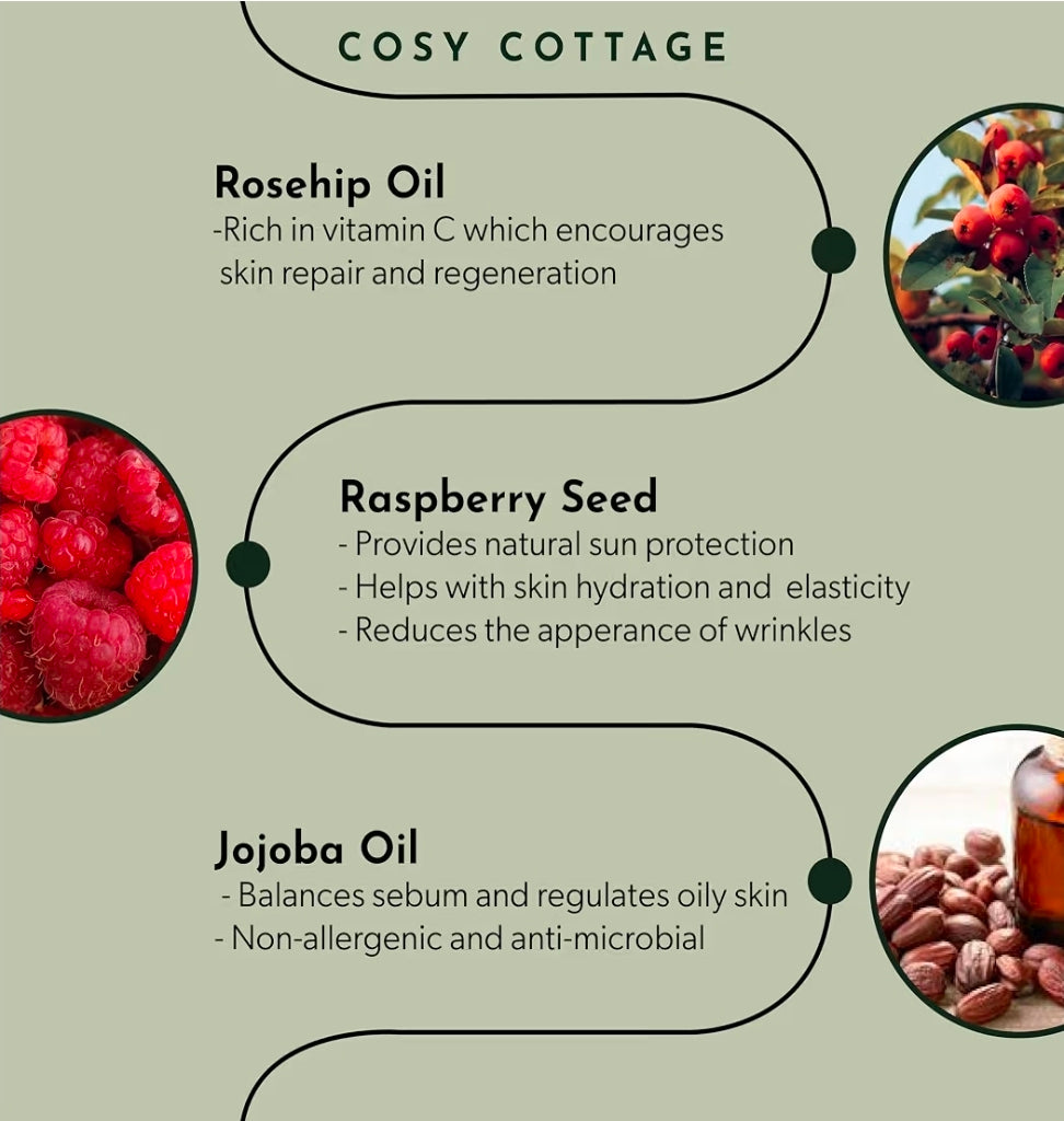 Cosy Cottage Natural Face Serum - 30 ml