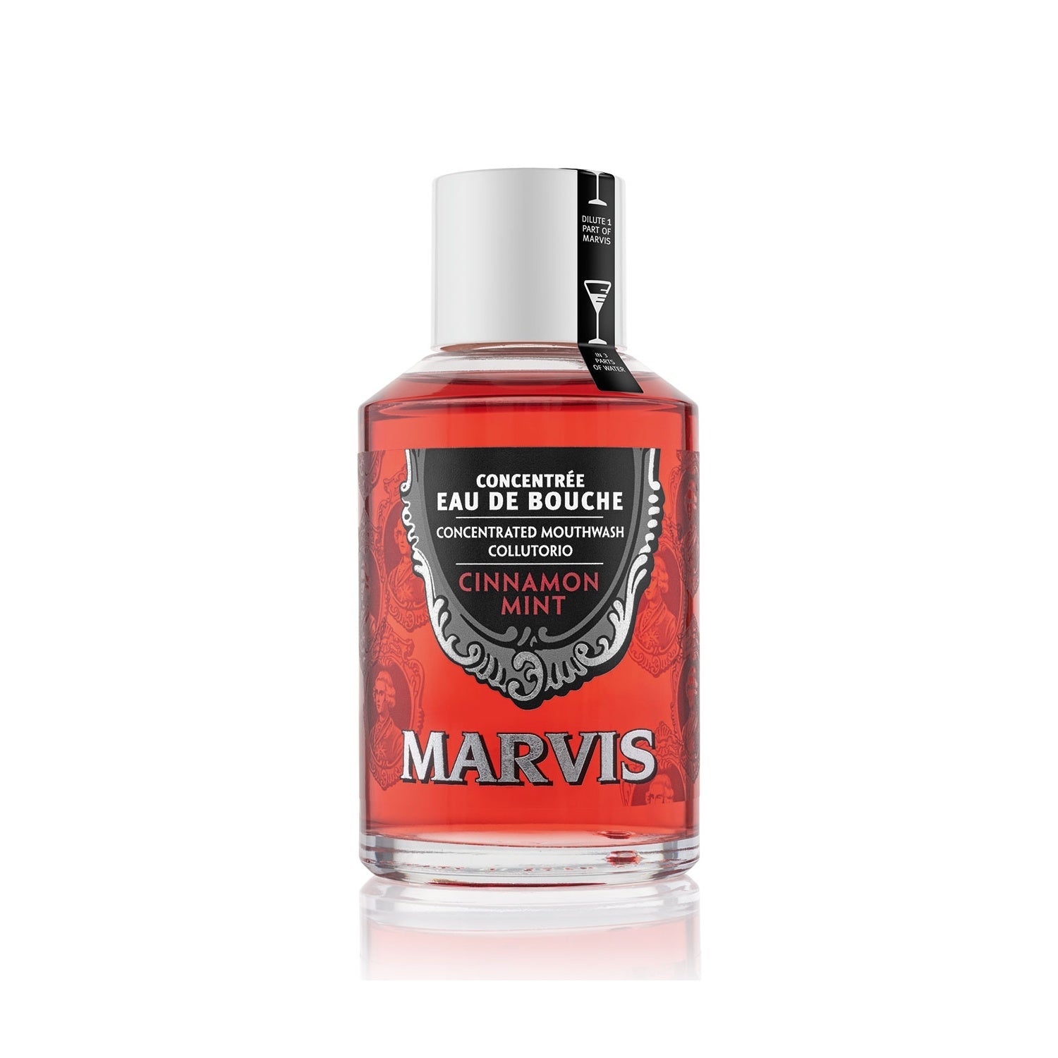 Marvis Concentrated Mouthwash - Cinnamon Mint (120ml)