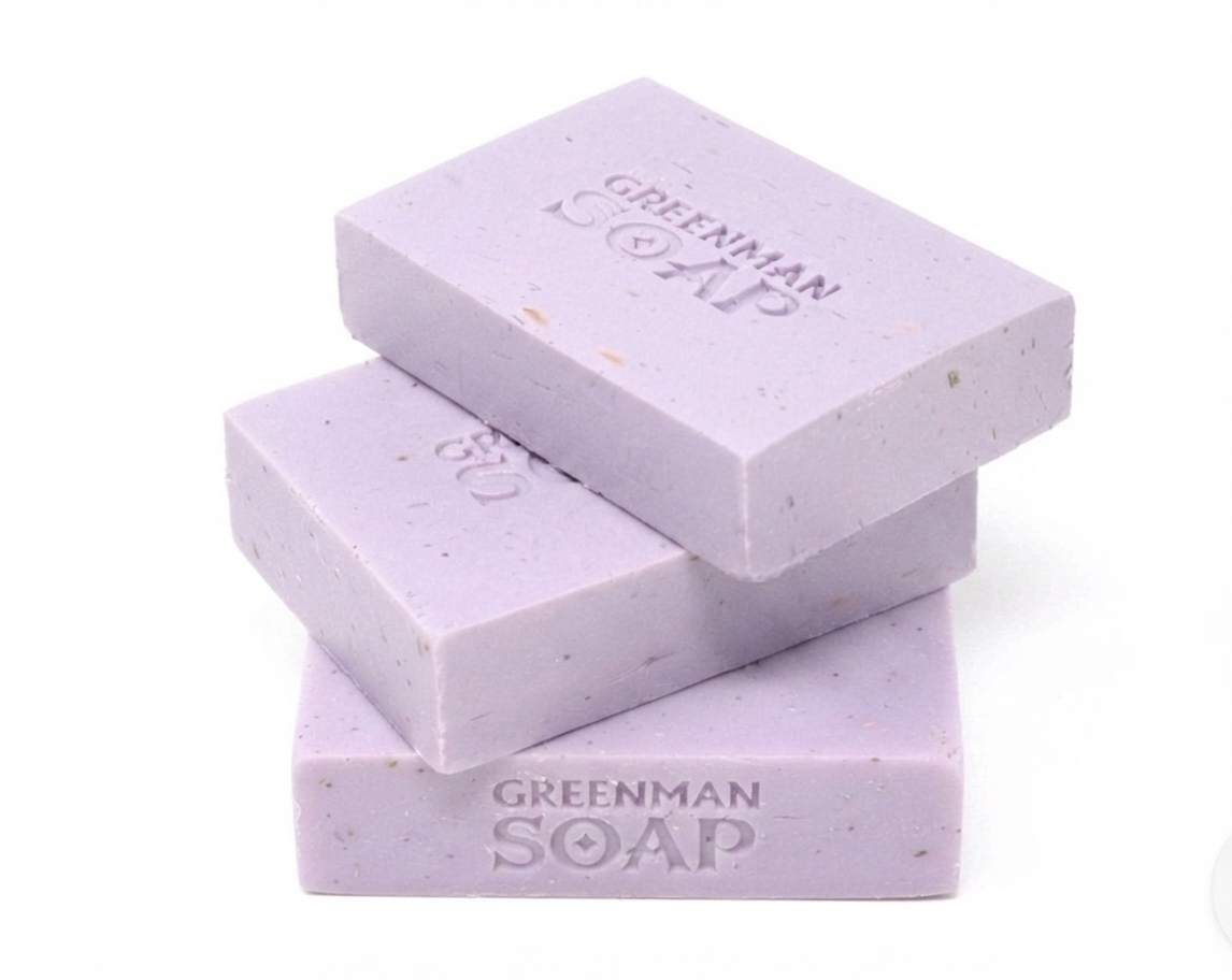 Greenman Soap Lavander and Geranium 100g - Night Time ×3