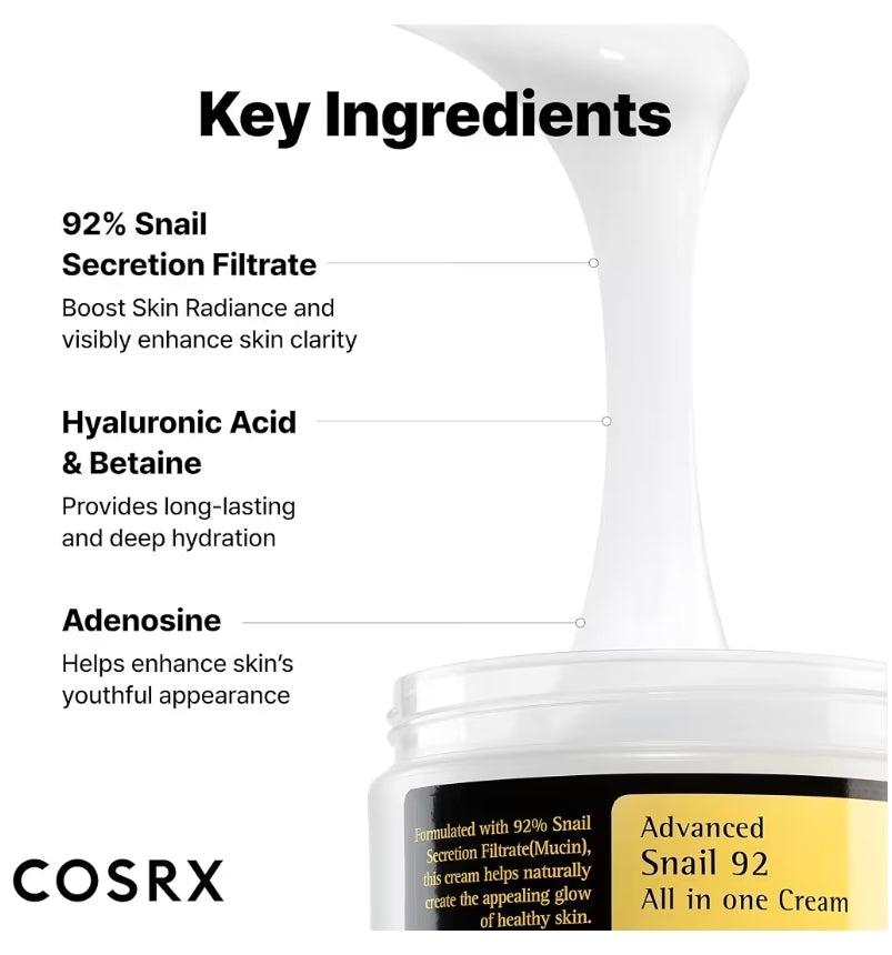 COSRX Advanced Snail 92 All in One Cream 100g