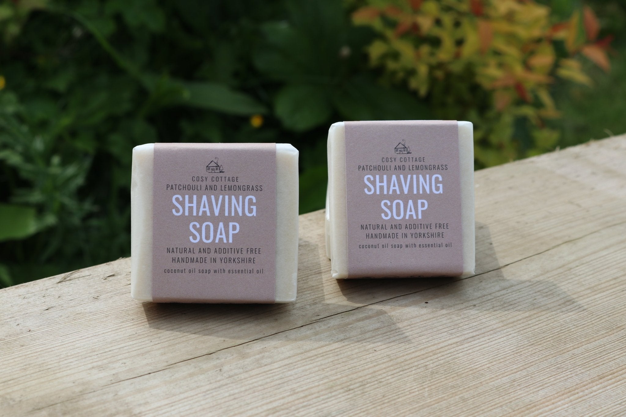 Organic Shaving Soap - Lemongrass & Patchouli